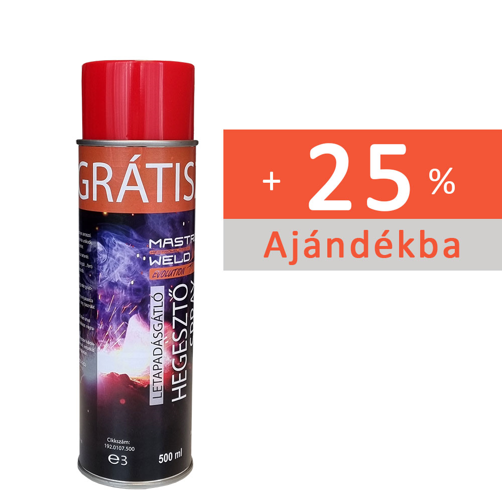 Mastroweld Letapadásgátló hegesztő spray, 500 ml termék fő termékképe