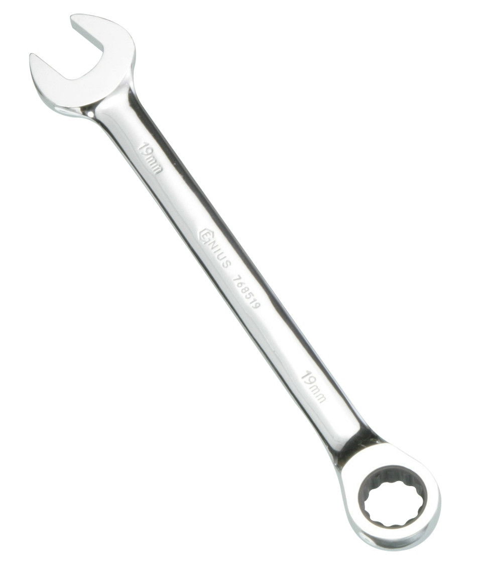 Genius Tools 768524 csillag-villáskulcs, racsnis, 24 mm termék fő termékképe