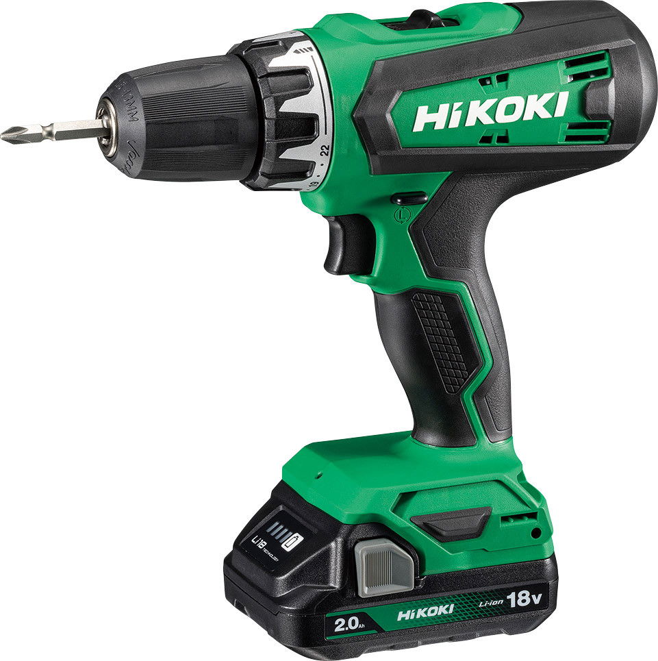 HiKoki DS18DFWKZ akkus fúró-csavarozó (2 x 2.0 Ah Li-ion akkuval) termék fő termékképe